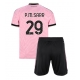 Juventus Pape Matar Sarr #29 Vieraspaita Lapsille 2026-27 Lyhythihainen (+ Lyhyet housut)