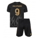 Juventus Randal Kolo Muani #9 Kolmaspaita Lapsille 2026-27 Lyhythihainen (+ Lyhyet housut)