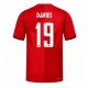 Kanada Alphonso Davies #19 Kotipaita MM-kisat 2026 Lyhythihainen