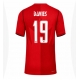 Kanada Alphonso Davies #19 Kotipaita Naisten MM-kisat 2026 Lyhythihainen