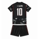 Kanada Jonathan David #10 Vieraspaita Lapsille MM-kisat 2026 Lyhythihainen (+ Lyhyet housut)