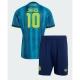 Kolumbia James Rodriguez #10 Vieraspaita Lapsille MM-kisat 2026 Lyhythihainen (+ Lyhyet housut)
