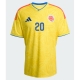 Kolumbia Juan Fernando Quintero #20 Kotipaita MM-kisat 2026 Lyhythihainen