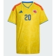 Kolumbia Juan Fernando Quintero #20 Kotipaita Naisten MM-kisat 2026 Lyhythihainen