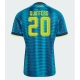 Kolumbia Juan Fernando Quintero #20 Vieraspaita MM-kisat 2026 Lyhythihainen