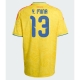 Kolumbia Yerry Mina #13 Kotipaita MM-kisat 2026 Lyhythihainen