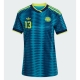 Kolumbia Yerry Mina #13 Vieraspaita Naisten MM-kisat 2026 Lyhythihainen