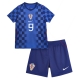 Kroatia Andrej Kramaric #9 Vieraspaita Lapsille MM-kisat 2026 Lyhythihainen (+ Lyhyet housut)