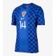Kroatia Ivan Perisic #14 Vieraspaita MM-kisat 2026 Lyhythihainen