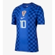 Kroatia Luka Modric #10 Vieraspaita MM-kisat 2026 Lyhythihainen