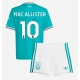 Liverpool Alexis Mac Allister #10 Kolmaspaita Lapsille 2025-26 Lyhythihainen (+ Lyhyet housut)