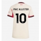 Liverpool Alexis Mac Allister #10 Vieraspaita Naisten 2025-26 Lyhythihainen