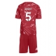 Liverpool Jeremy Jacquet #5 Kotipaita Lapsille 2026-27 Lyhythihainen (+ Lyhyet housut)