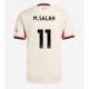Liverpool Mohamed Salah #11 Vieraspaita 2025-26 Lyhythihainen