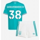 Liverpool Ryan Gravenberch #38 Kolmaspaita Lapsille 2025-26 Lyhythihainen (+ Lyhyet housut)