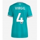 Liverpool Virgil van Dijk #4 Kolmaspaita Naisten 2025-26 Lyhythihainen
