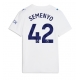 Manchester City Antoine Semenyo #42 Kolmaspaita Naisten 2026-27 Lyhythihainen