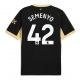 Manchester City Antoine Semenyo #42 Vieraspaita 2026-27 Lyhythihainen
