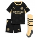 Manchester City Antoine Semenyo #42 Vieraspaita Lapsille 2026-27 Lyhythihainen (+ Lyhyet housut)
