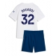 Manchester City Ayyoub Bouaddi #32 Kolmaspaita Lapsille 2026-27 Lyhythihainen (+ Lyhyet housut)