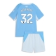 Manchester City Ayyoub Bouaddi #32 Kotipaita Lapsille 2026-27 Lyhythihainen (+ Lyhyet housut)
