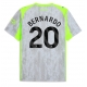 Manchester City Bernardo Silva #20 Kolmaspaita 2025-26 Lyhythihainen