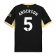 Manchester City Elliot Anderson #5 Vieraspaita 2026-27 Lyhythihainen