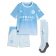 Manchester City Enzo Fernandez #17 Kotipaita Lapsille 2026-27 Lyhythihainen (+ Lyhyet housut)