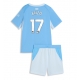 Manchester City Enzo Fernandez #17 Kotipaita Lapsille 2026-27 Lyhythihainen (+ Lyhyet housut)