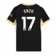 Manchester City Enzo Fernandez #17 Vieraspaita Naisten 2026-27 Lyhythihainen