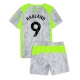 Manchester City Erling Haaland #9 Kolmaspaita Lapsille 2025-26 Lyhythihainen (+ Lyhyet housut)