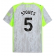 Manchester City John Stones #5 Kolmaspaita 2025-26 Lyhythihainen