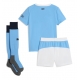 Manchester City Kotipaita Lapsille 2025-26 Lyhythihainen (+ Lyhyet housut)