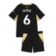 Manchester City Marc Guehi #6 Vieraspaita Lapsille 2026-27 Lyhythihainen (+ Lyhyet housut)
