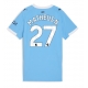 Manchester City Matheus Nunes #27 Kotipaita Naisten 2025-26 Lyhythihainen