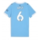 Manchester City Nathan Ake #6 Kotipaita Naisten 2025-26 Lyhythihainen