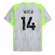 Manchester City Nico Gonzalez #14 Kolmaspaita 2025-26 Lyhythihainen