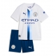 Manchester City Ruben Dias #3 Kolmaspaita Lapsille 2026-27 Lyhythihainen (+ Lyhyet housut)
