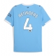 Manchester City Tijjani Reijnders #4 Kotipaita 2025-26 Lyhythihainen