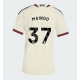 Manchester United Kobbie Mainoo #37 Kolmaspaita Naisten 2026-27 Lyhythihainen
