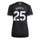 Manchester United Manuel Ugarte #25 Kolmaspaita Naisten 2025-26 Lyhythihainen
