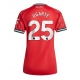 Manchester United Manuel Ugarte #25 Kotipaita Naisten 2025-26 Lyhythihainen