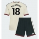 Manchester United Youri Tielemans #18 Kolmaspaita Lapsille 2026-27 Lyhythihainen (+ Lyhyet housut)
