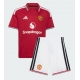Manchester United Youri Tielemans #18 Kotipaita Lapsille 2026-27 Lyhythihainen (+ Lyhyet housut)