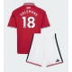 Manchester United Youri Tielemans #18 Kotipaita Lapsille 2026-27 Lyhythihainen (+ Lyhyet housut)