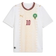 Marokko Brahim Diaz #10 Vieraspaita MM-kisat 2026 Lyhythihainen