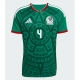 Meksiko Edson Alvarez #4 Kotipaita MM-kisat 2026 Lyhythihainen