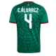 Meksiko Edson Alvarez #4 Kotipaita MM-kisat 2026 Lyhythihainen