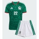 Meksiko Hirving Lozano #22 Kotipaita Lapsille MM-kisat 2026 Lyhythihainen (+ Lyhyet housut)