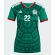 Meksiko Hirving Lozano #22 Kotipaita Naisten MM-kisat 2026 Lyhythihainen